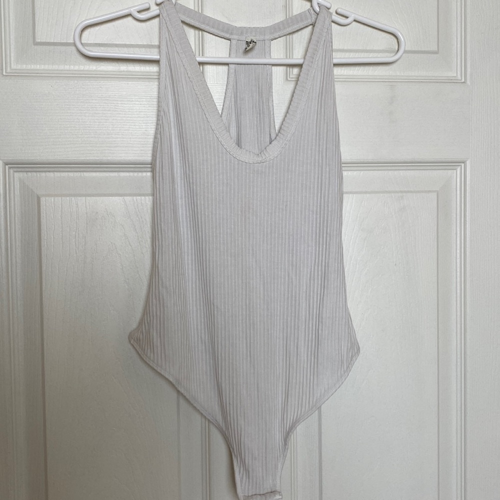 Free people scoop neck body suit
